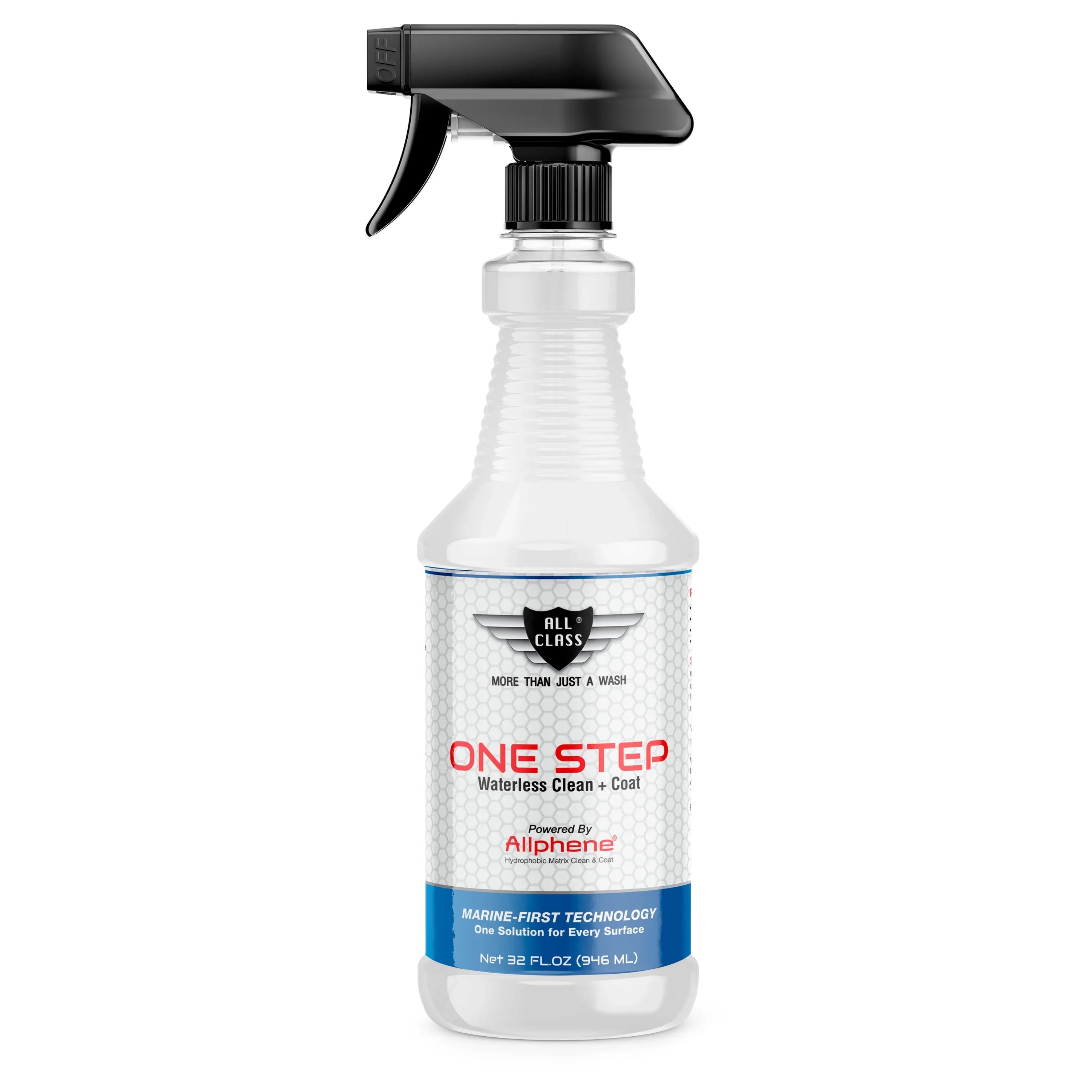 All Class® ONE STEP™ – Waterless Clean + Coat (Powered by AllPhene®) - All Class Detailing