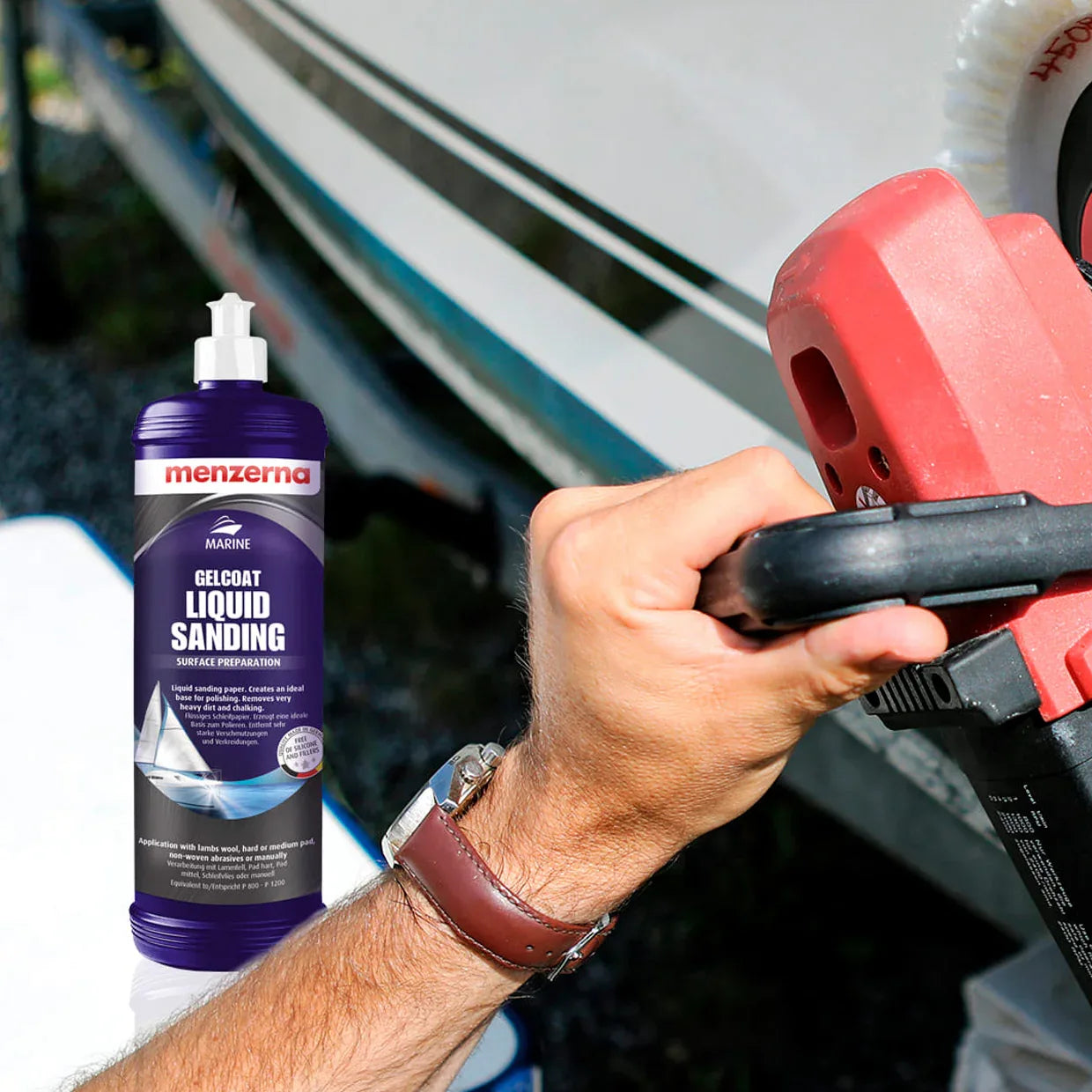 Menzerna Marine: Gelcoat Liquid Sanding - All Class Detailing