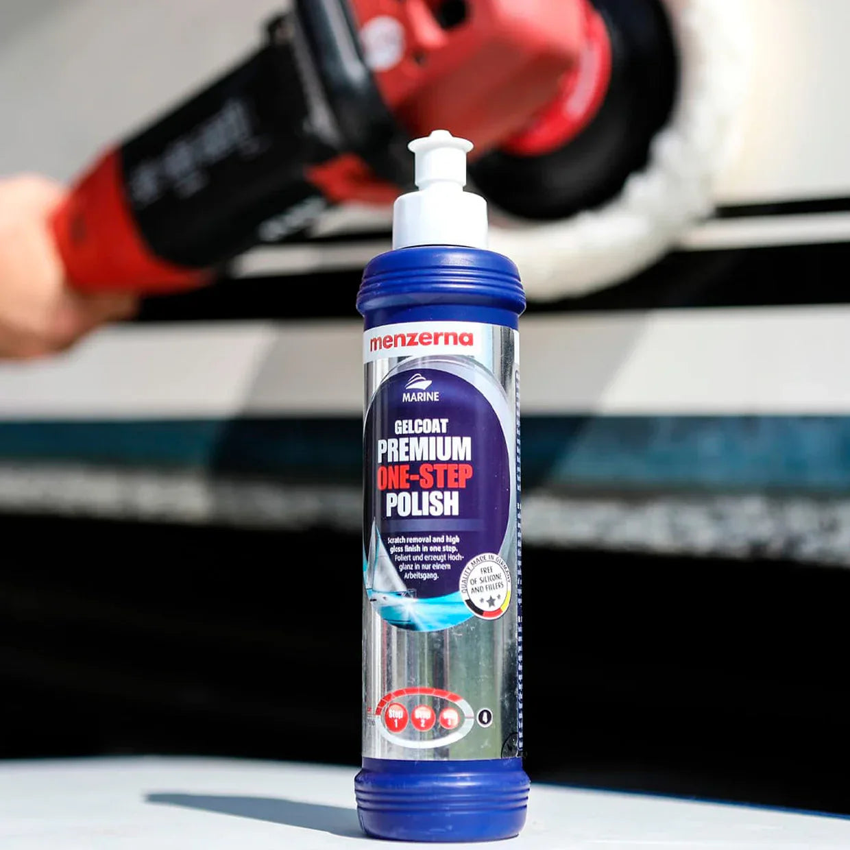 Menzerna Marine: Gelcoat Premium One-Step Polish - All Class Detailing