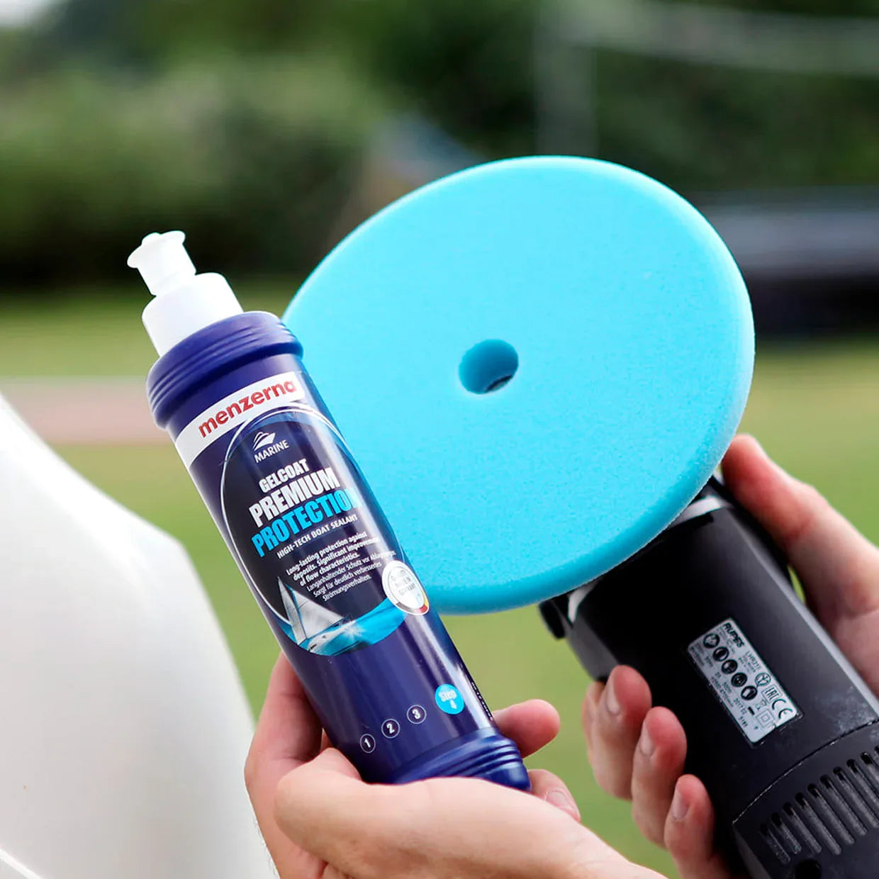 Menzerna Marine: Gelcoat Premium Protection - All Class Detailing