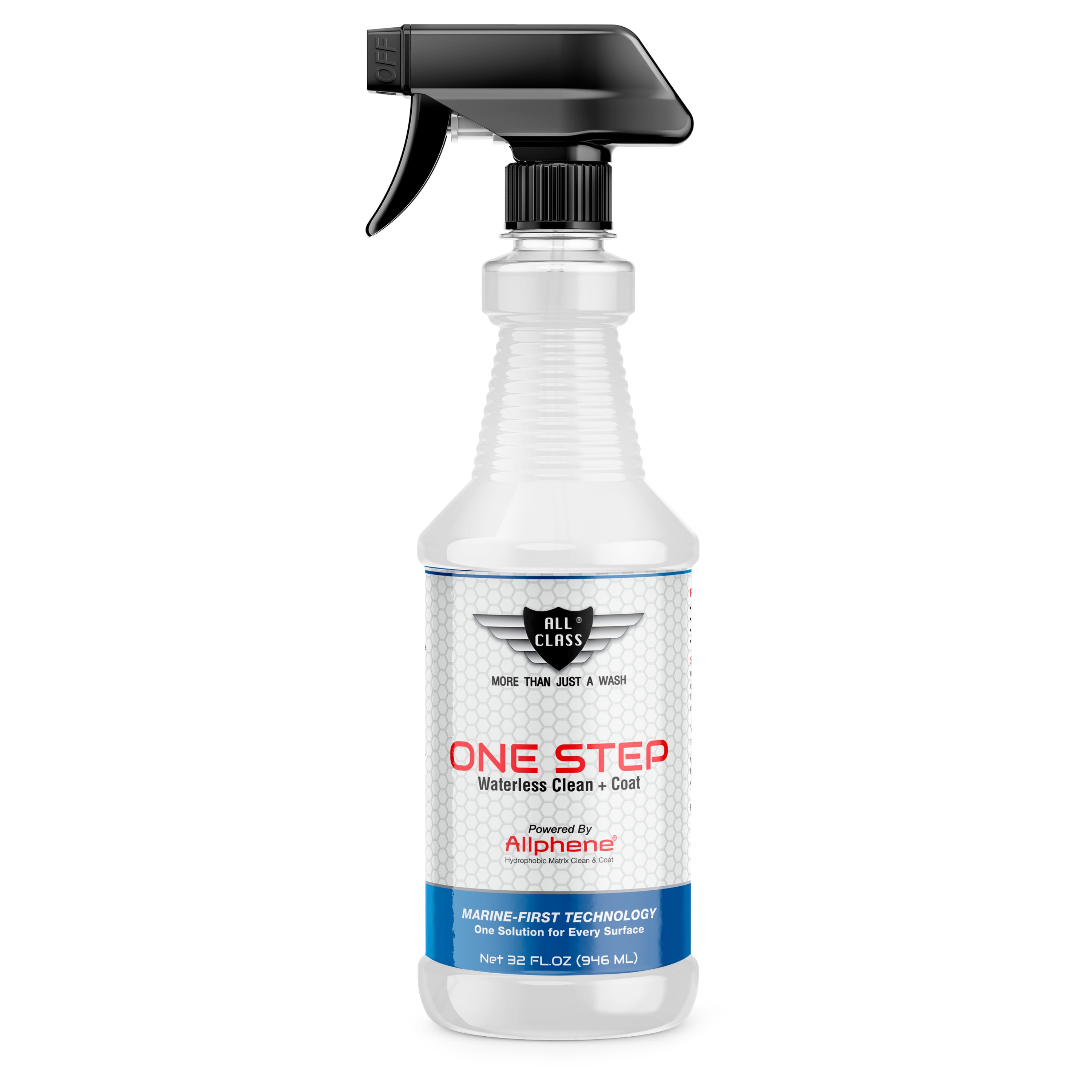 All Class® ONE STEP™ – Waterless Clean + Coat (Powered by AllPhene®)