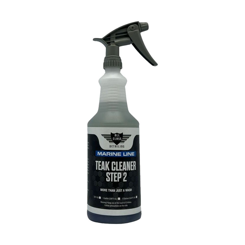 All Class Detailing Marine Teak Brightener Step 2